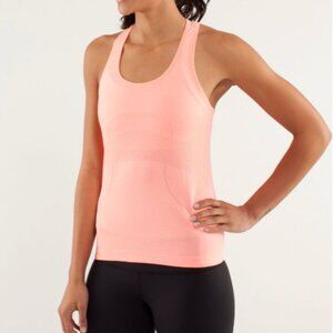 Lululemon Run Swiftly Tech Racerback Pop Orange